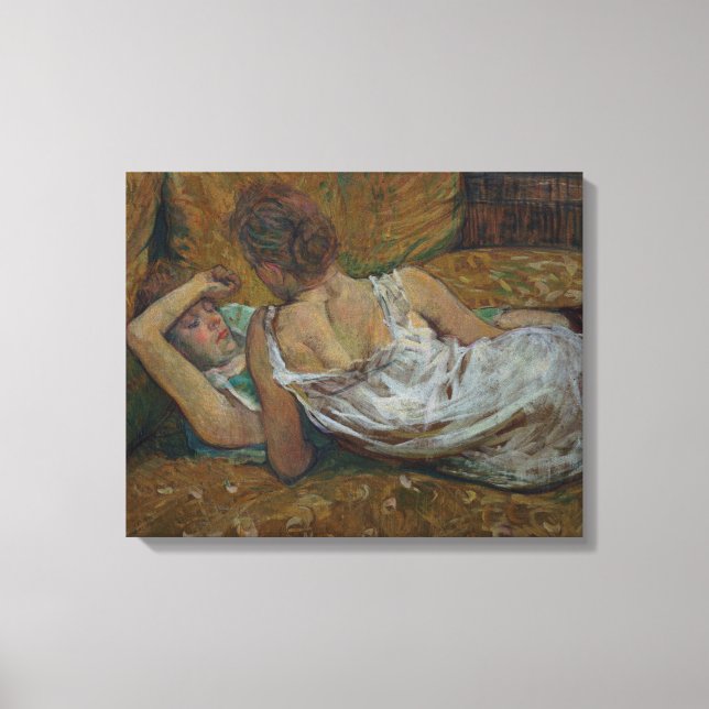 Impressão Em Tela Dois amigos (pastel) (Frente)