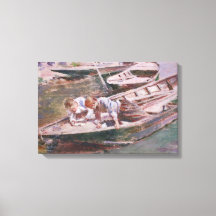 Dois Meninos num Barco (por Theodore Robinson)