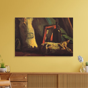Impressão Em Tela Dois Sacos e uma Garrafa por Vincent van Gogh