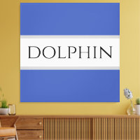 DOLPHIN Sporty Fun Summer Blue White Cinzas Stripe