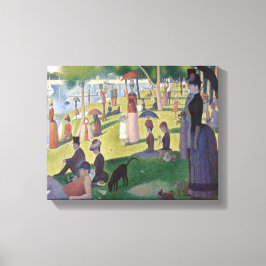 Impressão Em Tela Domingo em La Grande Jatte por Georges Seurat