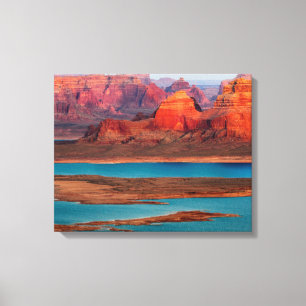 Impressão Em Tela Dominguez Butte & Lago Powell, Utah