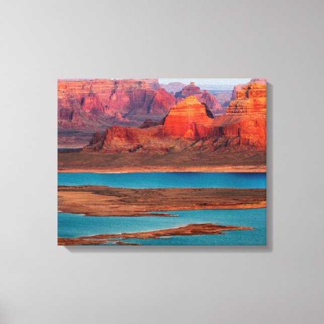 Impressão Em Tela Dominguez Butte & Lake Powell, Utah (Frente)