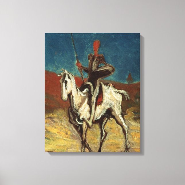 Impressão Em Tela Don Quixote, c.1865-1870 (Frente)