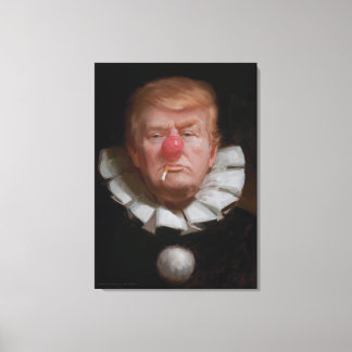 Impressão Em Tela Donald Trump Palhaçou pintura de Tony Pro