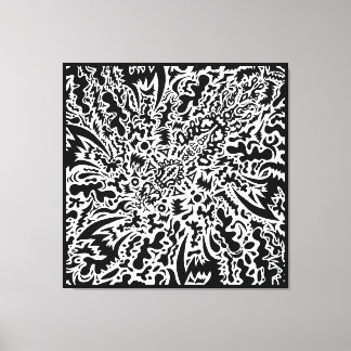 Impressão Em Tela Doodle Original 9de26