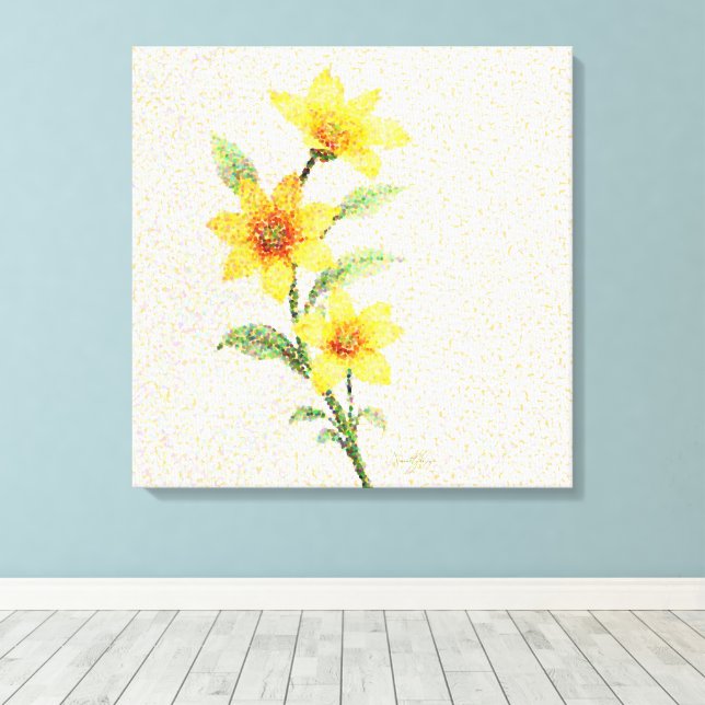 Impressão Em Tela Dotagem Luminosa (Insitu(piso de madeira))