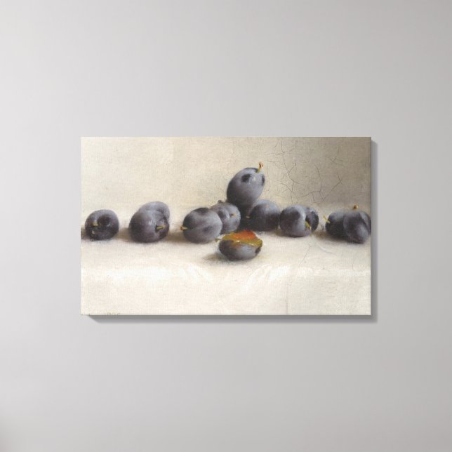 Impressão Em Tela Doze Ameixas (Frente)