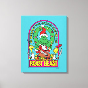 Impressão Em Tela Dr. Seuss Gráfico da Fera Assada
