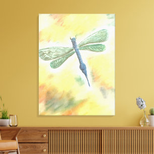 Impressão Em Tela Dragonfly