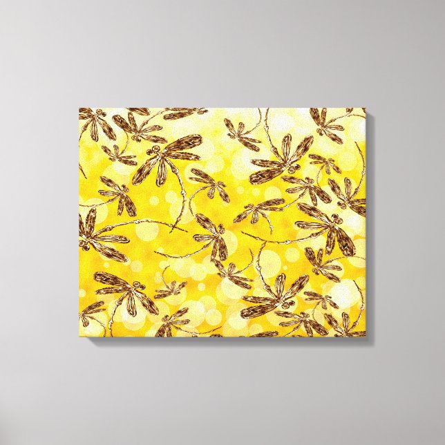 Impressão Em Tela Dragonfly Summer (Frente)