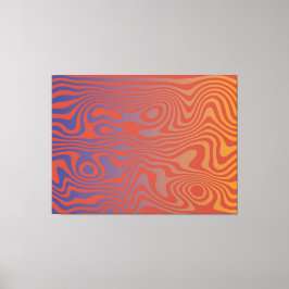 Impressão Em Tela Dream Flow l Abstract Trippy Pattern - No. 01