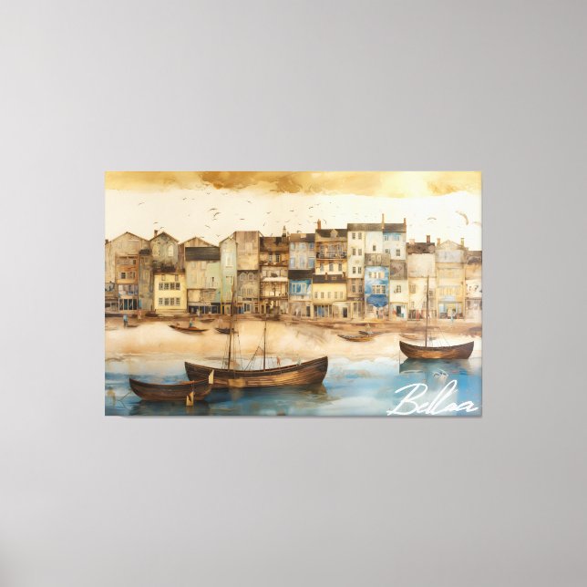 Impressão Em Tela  "Dream of the Butterfly", by artist Bella Catza (Frente)