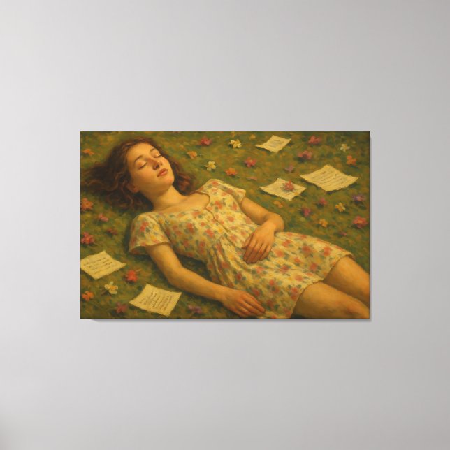 Impressão Em Tela Dreaming, creating and believing (Frente)