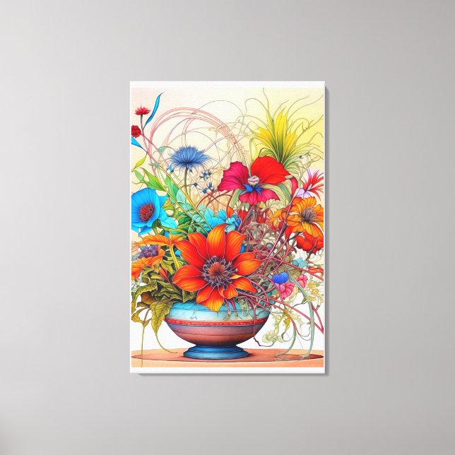 Impressão Em Tela dreams through the fabric of dawn (Frente)