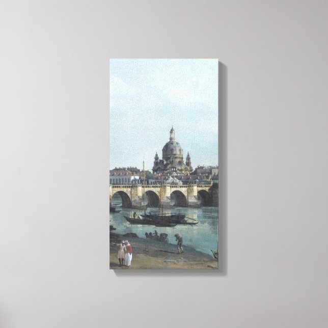 Impressão Em Tela Dresden Elbufer Vedute – Canaletto – Bellotto (Frente)