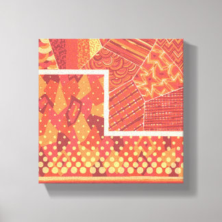 Impressão Em Tela Duas Formas Geométricas Compõem Art Canva Impressã