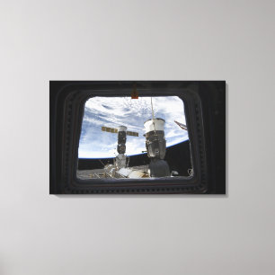 Impressão Em Tela Duas naves russas