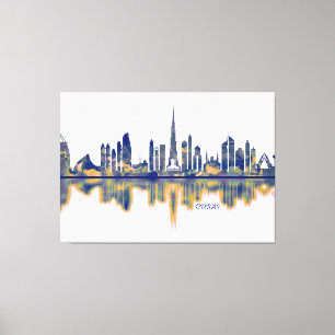 Impressão Em Tela Dubai Skyline