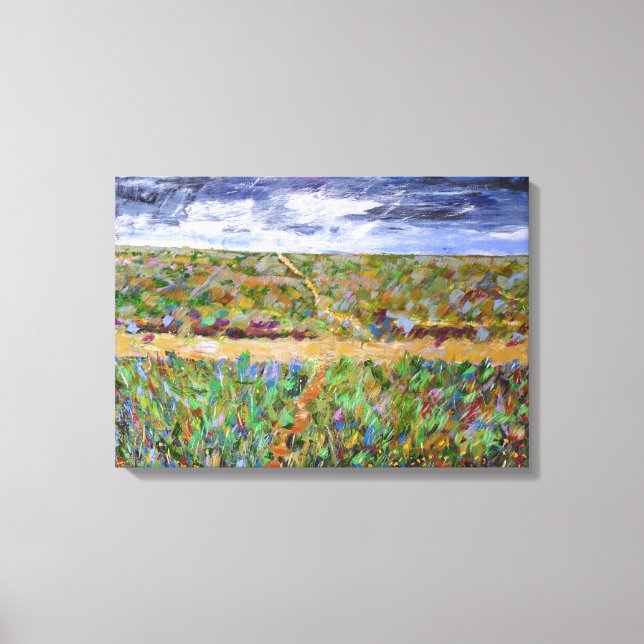 Impressão Em Tela Duna da Bretanha (Frente)