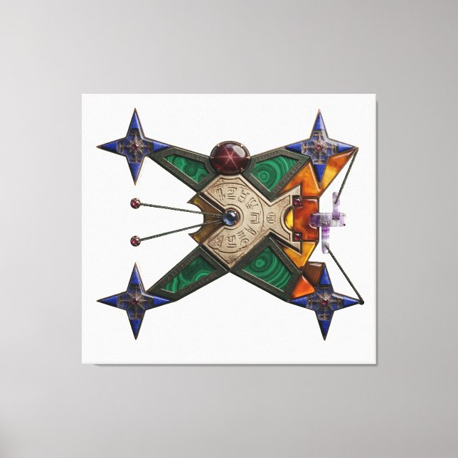 Impressão Em Tela Dungeon Artifact (Frente)