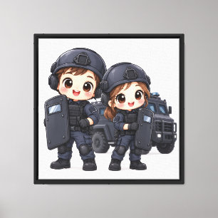 Impressão Em Tela Duo Tático