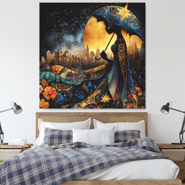 Impressão Em Tela É Minha Vida (Insitu(Quarto))