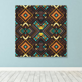 Impressão Em Tela Earth Mandala