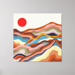 Impressão Em Tela Earthen Majestade