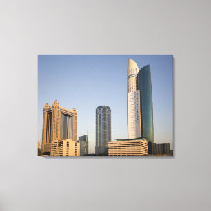 Impressão Em Tela EAU, Dubai. Park Place Tower e outros