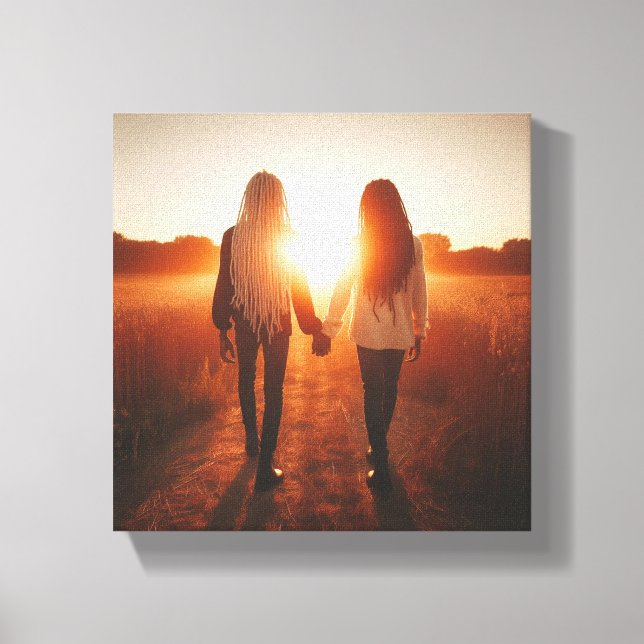 Impressão Em Tela Eclipse por nós (Frente)