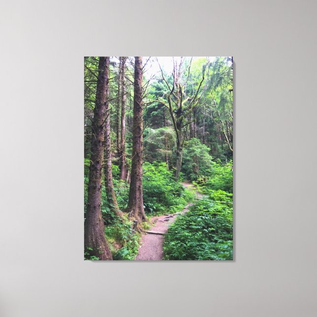 Impressão Em Tela Eco-a State Park, Cannon Beach, Oregon (Frente)