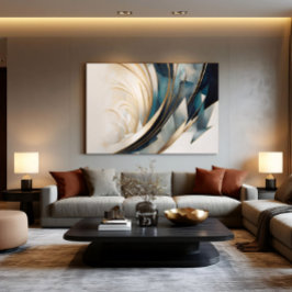 Impressão Em Tela Ecos do Infinito