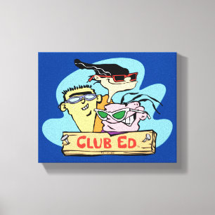 Impressão Em Tela Ed, Edd, n Eddy - Club Ed