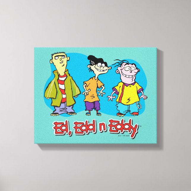 Impressão Em Tela Ed, Edd, n Eddy Smiling (Frente)