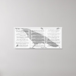 Impressão Em Tela Edgar Allan Poe O Poema Inteiro De Raven