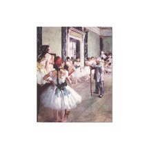 Edgar Degas A Aula de Dança 