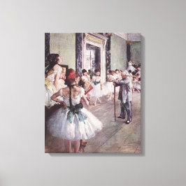 Impressão Em Tela Edgar Degas A Aula de Dança