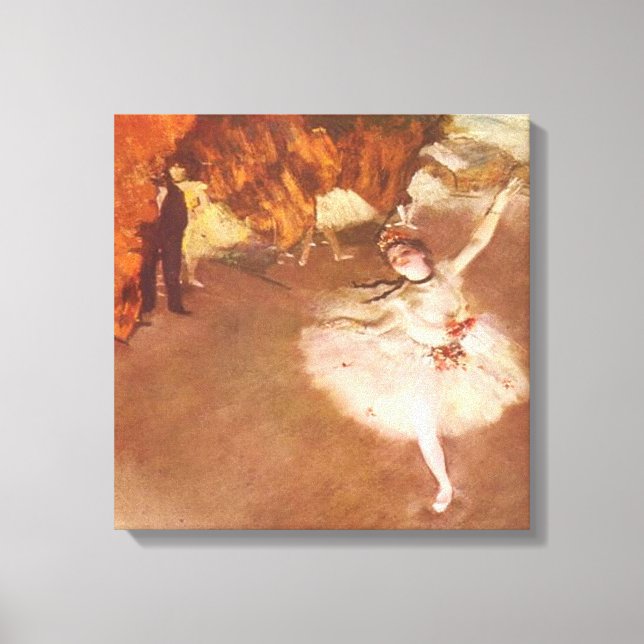 Impressão Em Tela Edgar Degas A Estrela (Frente)