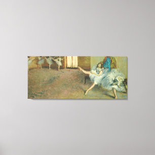 Impressão Em Tela Edgar Degas   antes do balé, 1890-1892
