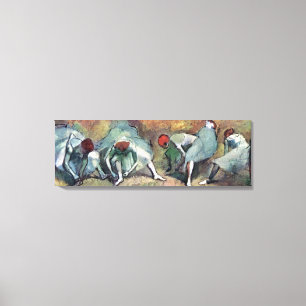 Impressão Em Tela Edgar Degas - Bailarinas Amarrando Sapatos