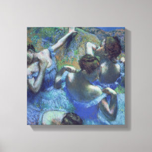 Impressão Em Tela Edgar Degas  Dançarinos azuis, c.1899