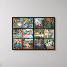 Impressão Em Tela Edgar Degas - Dançarinos Seleção de Masterbocas