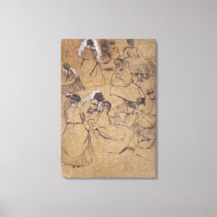 Impressão Em Tela Edgar Degas Doze estudos sobre mulheres à fantas