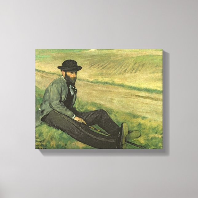 Impressão Em Tela Edgar Degas | Eugene Manet (Frente)