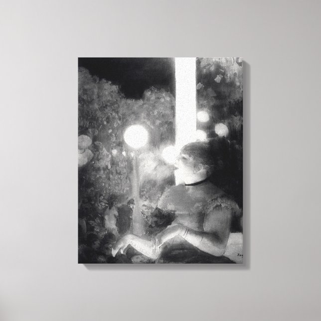 Impressão Em Tela Edgar Degas | O concerto Cafe (Frente)