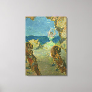 Impressão Em Tela Edgar Degas   o dançarino de balé, 1891