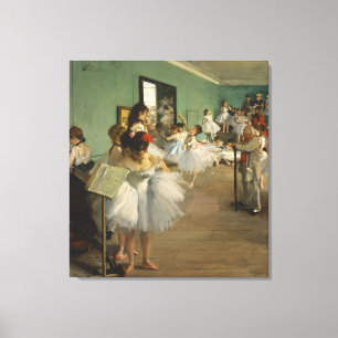 Impressão Em Tela EDGAR DEGAS - The dance class 1874