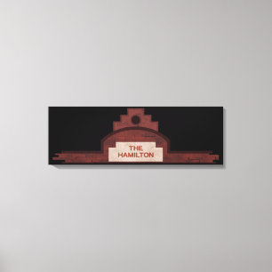 Impressão Em Tela edifício hamilton