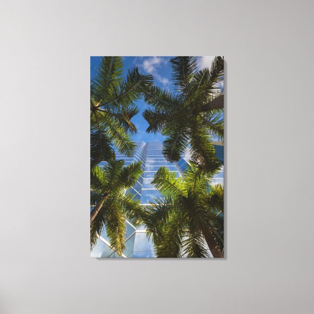 Impressão Em Tela Edifícios altos (Frente)